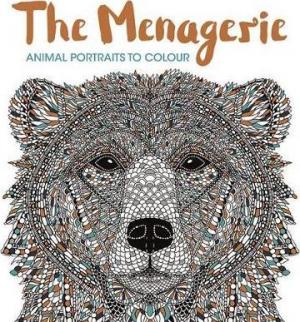 The Menagerie : Animal Portraits to Colour