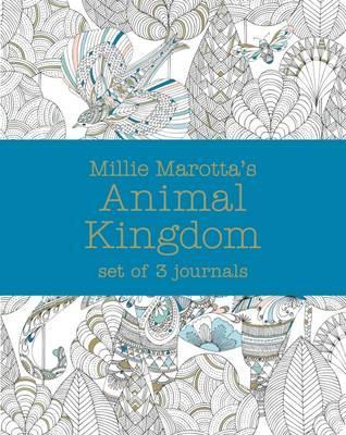 Millie Marotta's Animal Kingdom - journal set : 3 notebooks