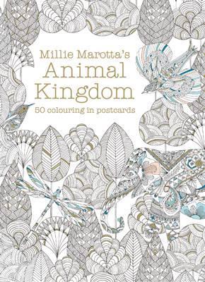 Millie Marotta's Animal Kingdom Postcard Box : 50 beautiful cards for colouring in