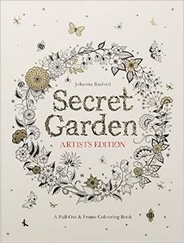 Secret Garden Artist's Edition: A Pull-Out and Frame Colouring Book (UK Edition)