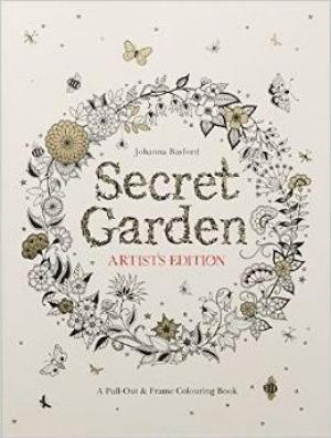 Secret Garden Artist's Edition: A Pull-Out and Frame Colouring Book (UK Edition)